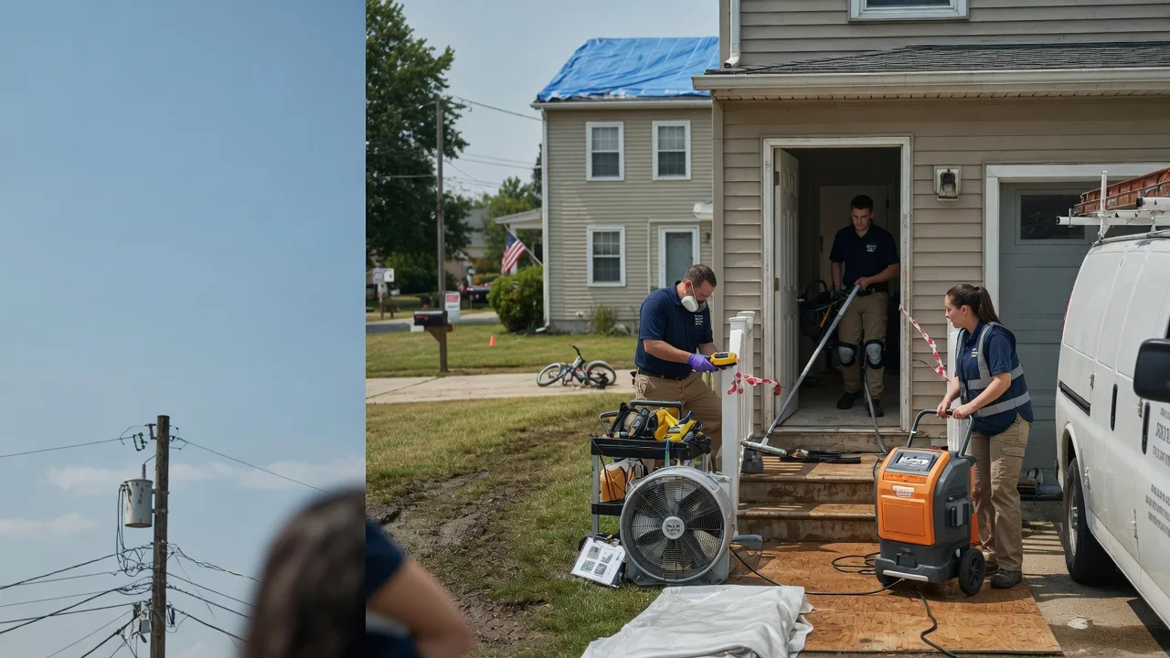 Water Damage Repair in Kelayres, PA near me